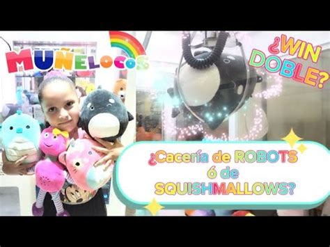 Cacería de ROBOTS ó de Squishmallows DOBLE WIN muñelocos