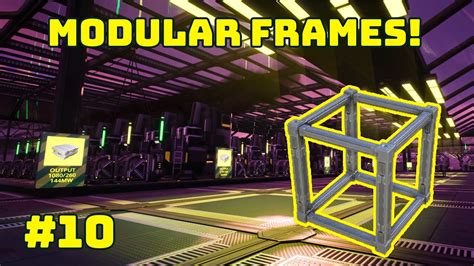 Modular Frames Satisfactory Update Youtube