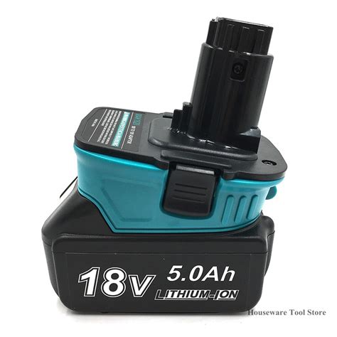 Battery Adapter Converter Makita V Li Ion Battery Convert To V Ni