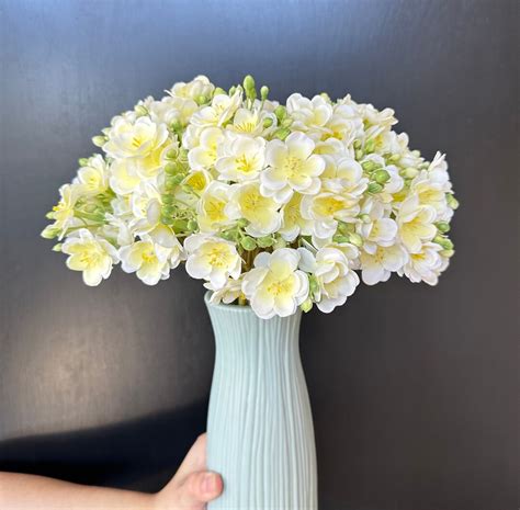 Faux Jasmine Bouquet Jasmine Flower Stems High Quality Artificial ...