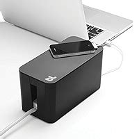 Bluelounge Cablebox Mini Cable Management With Small Surge Protector