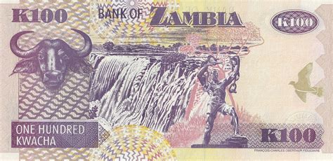 100 Kwacha Zambie Numista