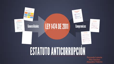 Qu Es El Estatuto Anticorrupci N