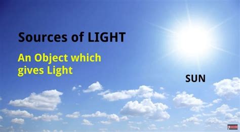 an object which gives light is shown in front of the sun on a clear day