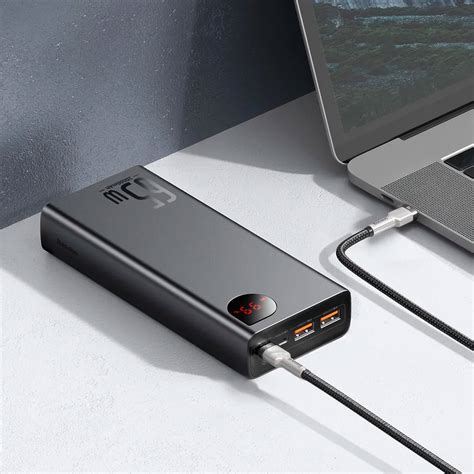 Купить Внешний аккумулятор 65W Baseus Adaman Metal Digital Display ...
