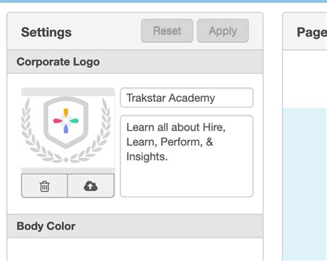 Uploading A Logo To Course Completion Certificates Trakstar Learn