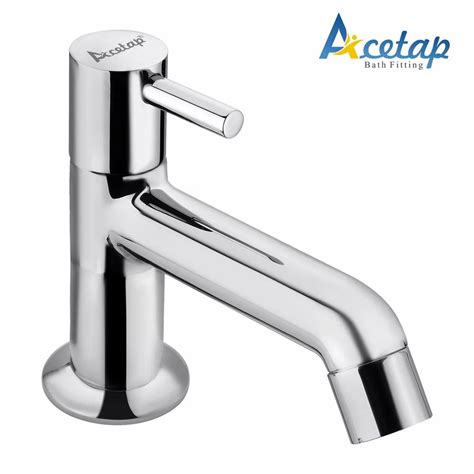 Acetap Brass Pillar Cock Tap Inch Chrome Plated Nexa For Bathroom