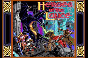 Advanced Dungeons & Dragons: Heroes of the Lance, IBM PC 3.5in. disk by ...