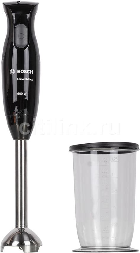 Блендер Bosch MSM2610B, черный - купить в Ситилинк | 415404