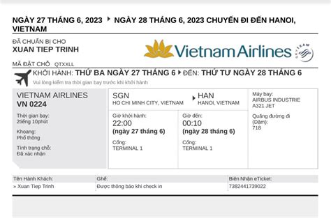 HƯỚNG DẪN TỰ LÀM THỦ TỤC BAY CHECK IN ONLINES VÉ MÁY BAY HÃNG VIETNAM