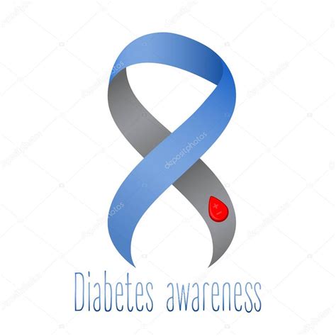 Diabetes Ribbon