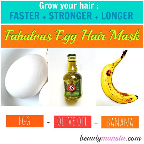 3 Egg Hair Mask Recipes For Gorgeous Hair Beautymunsta