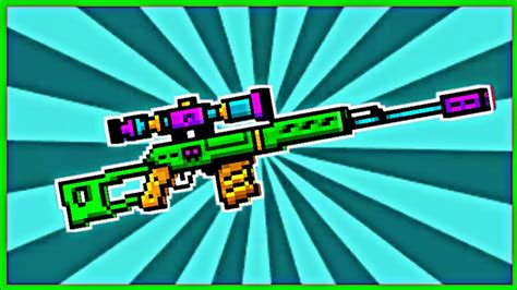 Sniper Rifle Pixel Art