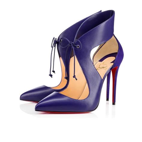 Christian Louboutin Ferme Rouge Mm Version Encre Leather