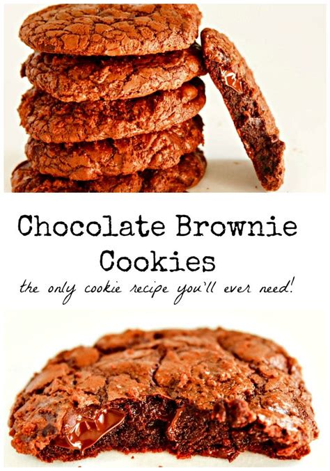 Chocolate Brownie Cookies Valerie S Keepers Recipe Chocolate Brownie Cookies Cookie