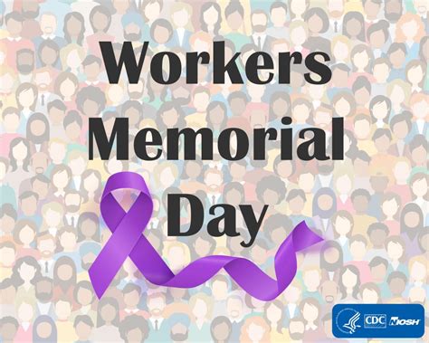 Workers Memorial Day 2022 Statement From NIOSH Director John Howard