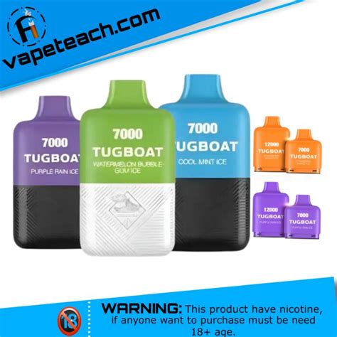 Tugboat Super 7000 Puffs Disposable Vape Available In Best Price