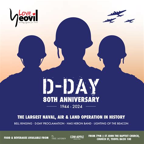 D Day 80th Anniversary Yeovil 6th June 2024 Yeovil Town Council