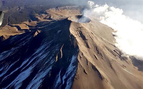 Domo de 250 metros en Popocatépetl mantiene alerta en amarillo fase 2