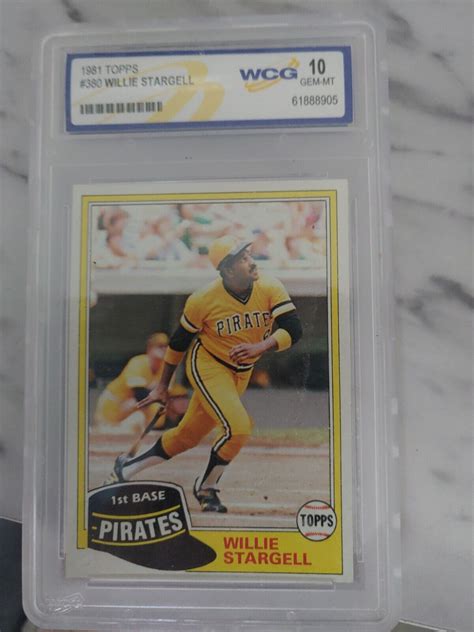 Topps Willie Stargell Wcg Gem Mint Ebay