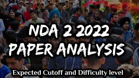 Nda Paper Analysis Nda Exam Cutoff Nda Cutoff Nda