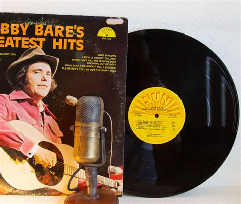 Bobby Bare Greatest Hits 1970 S Country Music Etsy