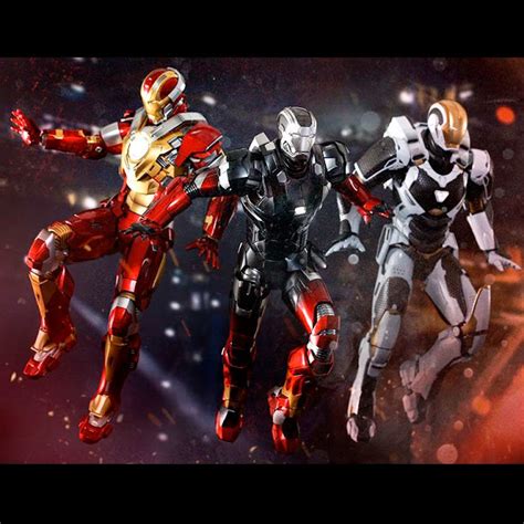 Toyhaven Hot Toys Iron Man House Party Protocol Th Scale Hot Rod Mark Xxii