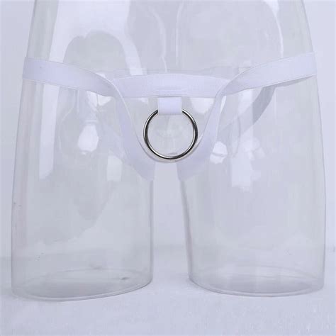 Uomo Perizoma Lingerie Crotchless Tanga Bikini Sospensorio Intimo Tanga O Ring Eur