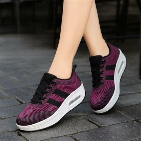 Last Day Off Women Light Air Flying Woven Mesh Orthopedic