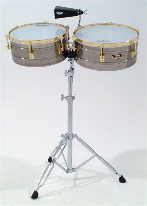 Latin Percussion M B Matador Brass Timbales Zzounds