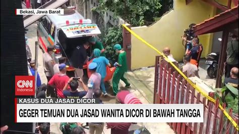 Geger Temuan Dua Jasad Wanita Dicor Di Bawah Tangga YouTube