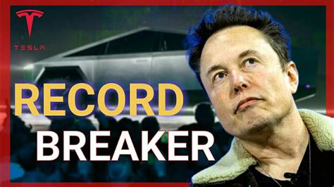 Tesla Cyber Truck Setting Records YouTube