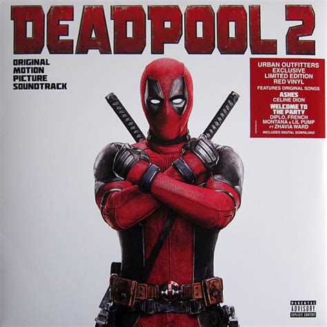 Deadpool 2 Original Motion Picture Soundtrack Vinyl Red Opaque Lp