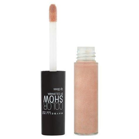 Maybelline New York Colorama Lipgloss Nude Is Chic Radiant Beige 5 Ml Shine Moisture For