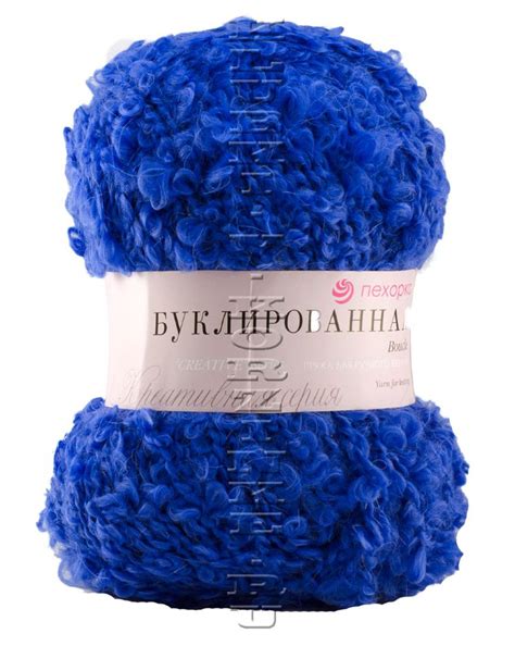 Пряжа Пехорка «Буклированная» - (26 - Василек) - купить в Москве по ...
