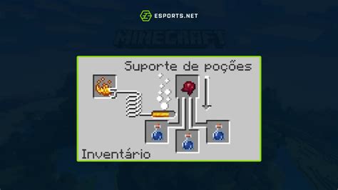 Como fazer Poção de Fraqueza no Minecraft Passo a Passo