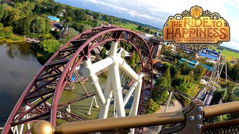 Ride To Happiness 4K Front Seat POV Plopsaland De Panne YouTube