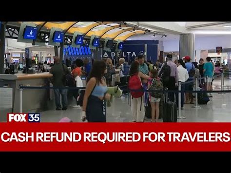 Airlines Must Issue Cash Refunds To Travelers Under New Federal Rule