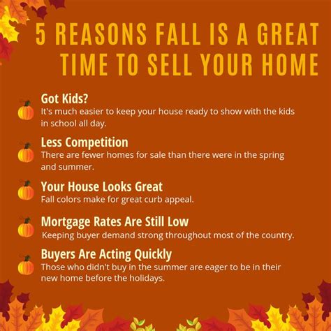 5 Reasons Fall Is The Best Time To Sell Your Home