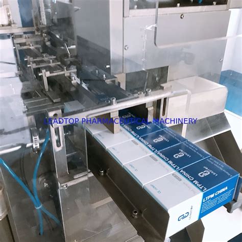 Vertical Interval Auto Cartoner Machine Pharmaceutical Blister Sachet