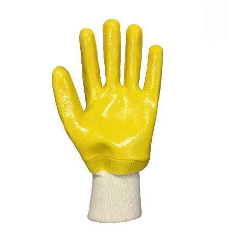 Nitrile Coated Oil Resistant Industrial Work Gloves China Nitrile