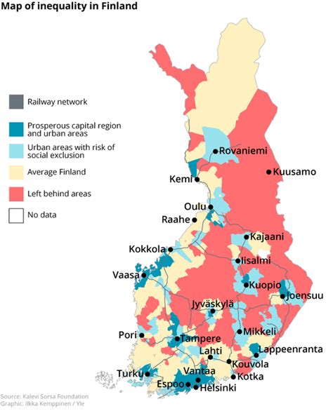 Finlands Regional Inequality Laid Bare In New Report With Rural North