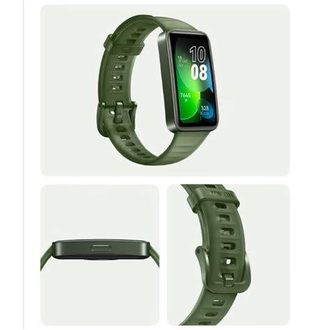 Bratara Fitness HUAWEI Band 8 Silicone Strap Wilderness Green EMAG Ro