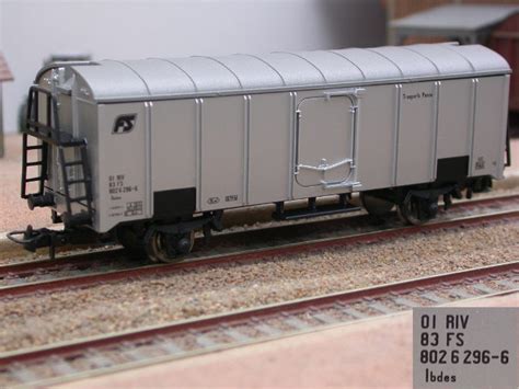 Jouef Hornby Wagon Frigorifique Essieux Fs R F Hj