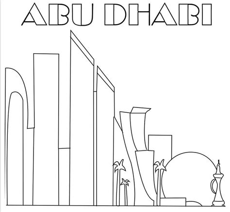 Abu Dhabi Flag Coloring Sheet Coloring Pages The Best Porn Website