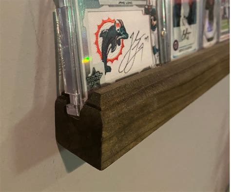 Sports Card Display Wall Shelf - Etsy