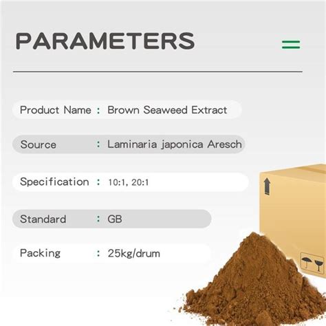 China Good Price Brown Seaweed Extract Manufacturers Suppliers Factory