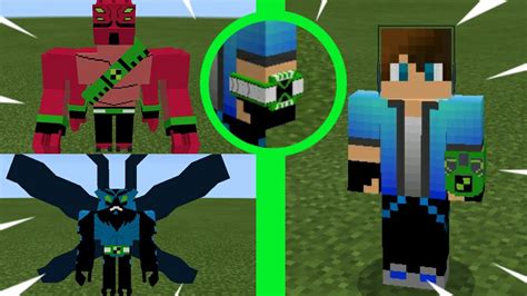 Novo Addonmod Do Ben 10 Muito Épico Para O Minecraft Pe Erick