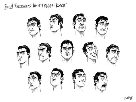 Pixar Character Model Sheets