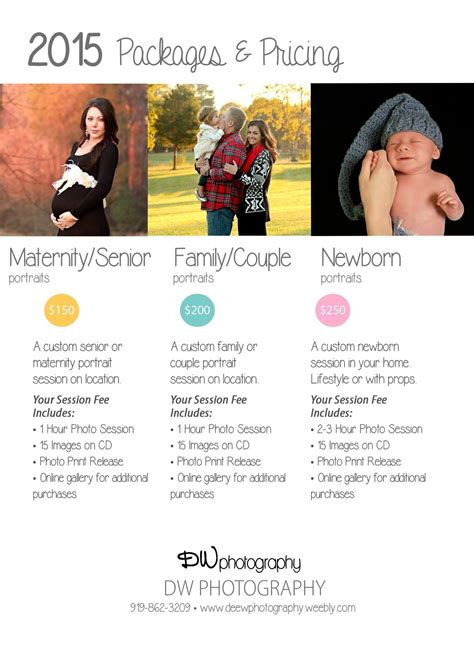 Pricingpackage Example Newborn Portrait Maternity Portraits Baby